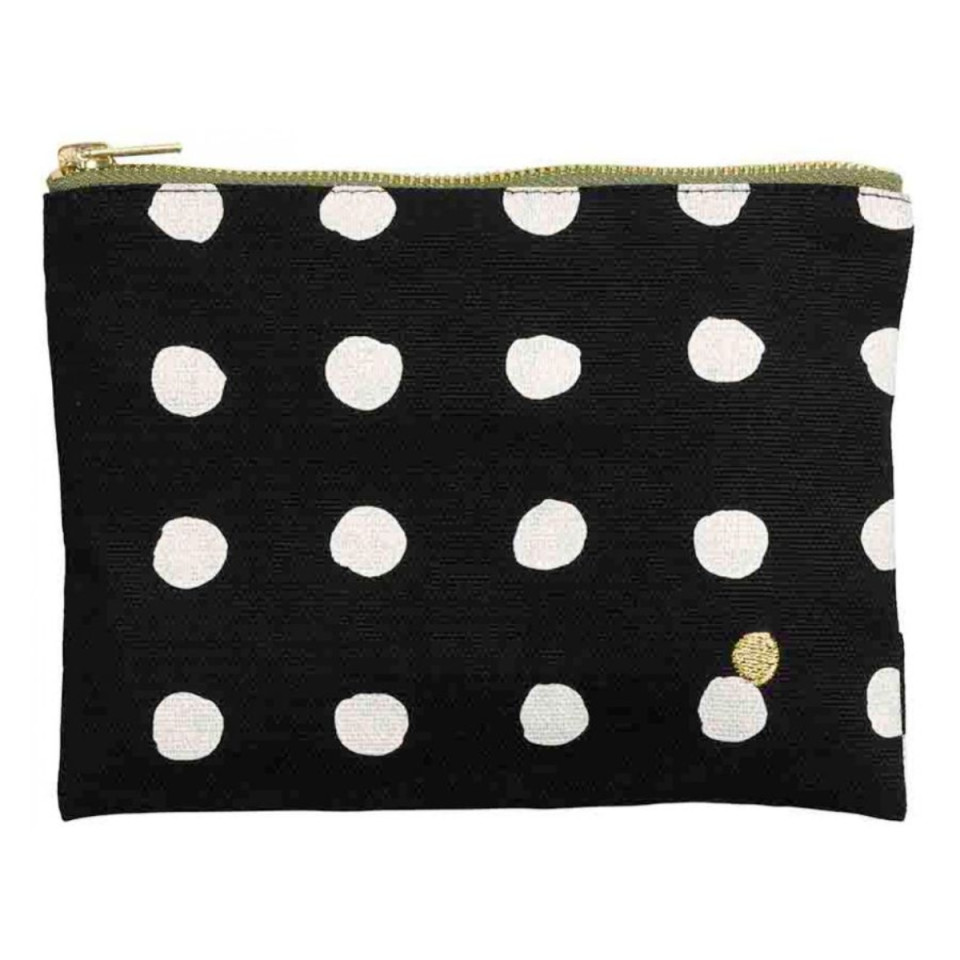 Pochette Zippée en Coton Bio 3 Formats Nombreux Designs