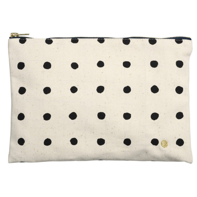 Pochette zippée – La Cerise sur le Gâteau﻿ | Impression Lin