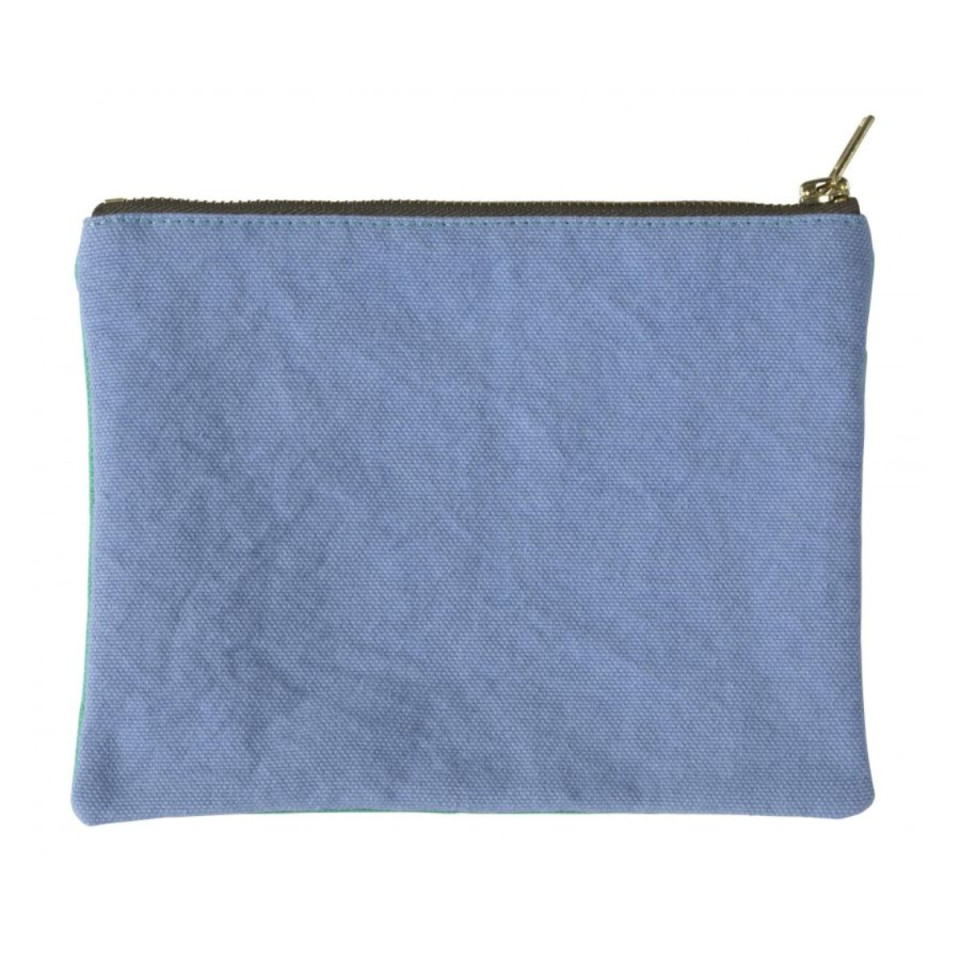 Pochette Zippée en Coton Bio 3 Formats Nombreux Designs