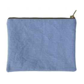 Pochette Zippée en Coton Bio