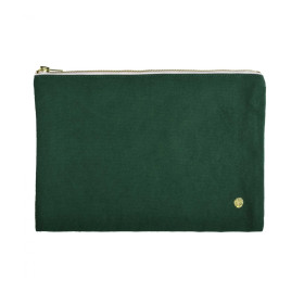 Pochette Zippée en Coton Bio