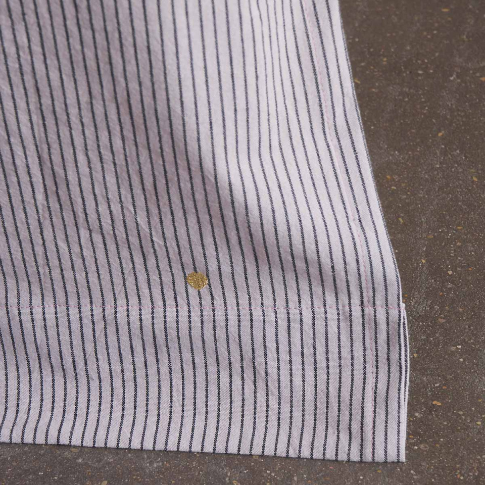 Rideau Double en Coton Bio Accroche Fourreau ou Pince