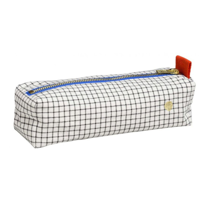 Trousse de bureau en Coton Bio - La Cerise sur le Gâteau | Impression lin