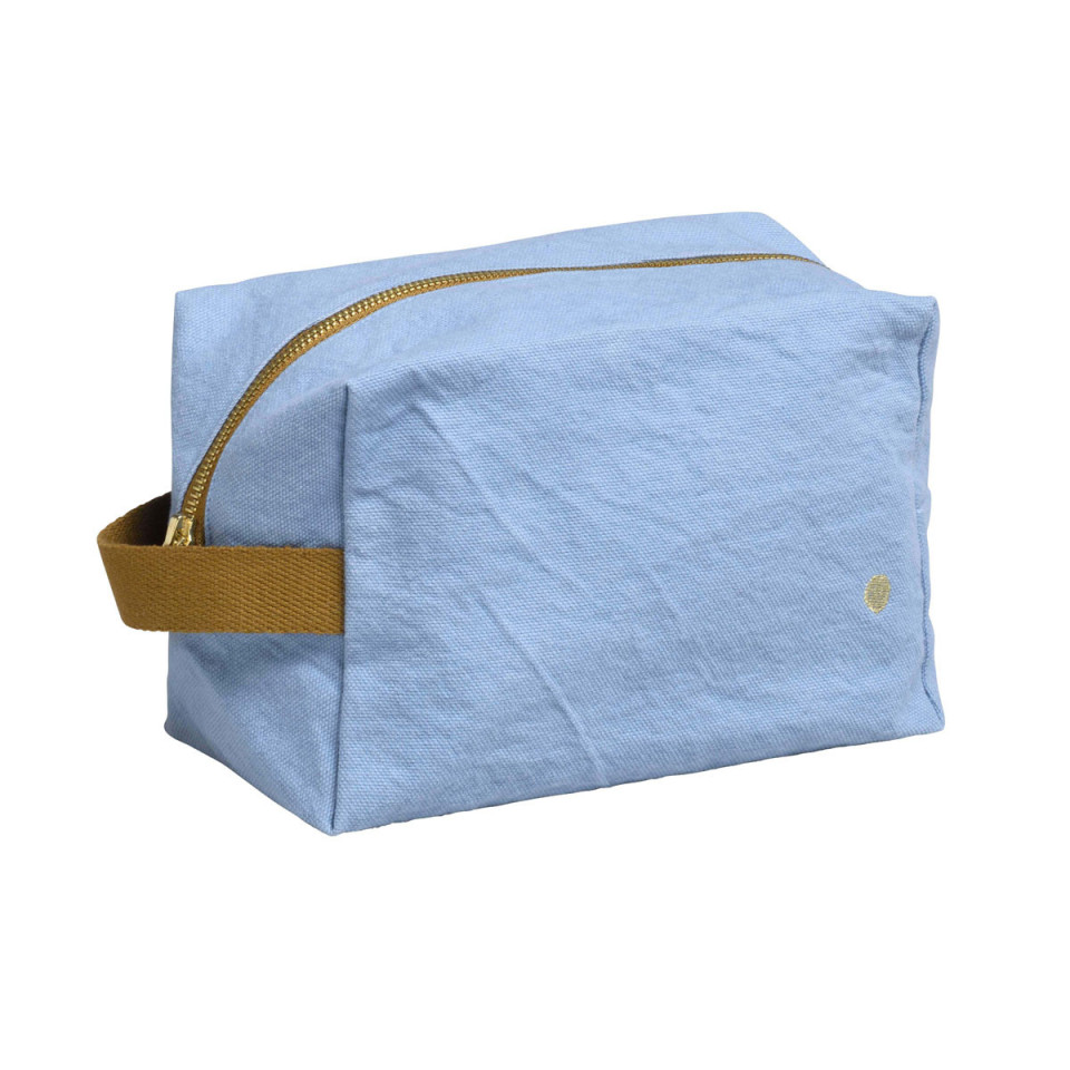 Trousse de Toilette Cube en Coton Bio  