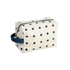Trousse de Toilette Cube en Coton Bio  