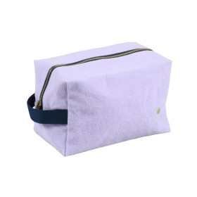 Trousse de Toilette Cube en Coton Bio  