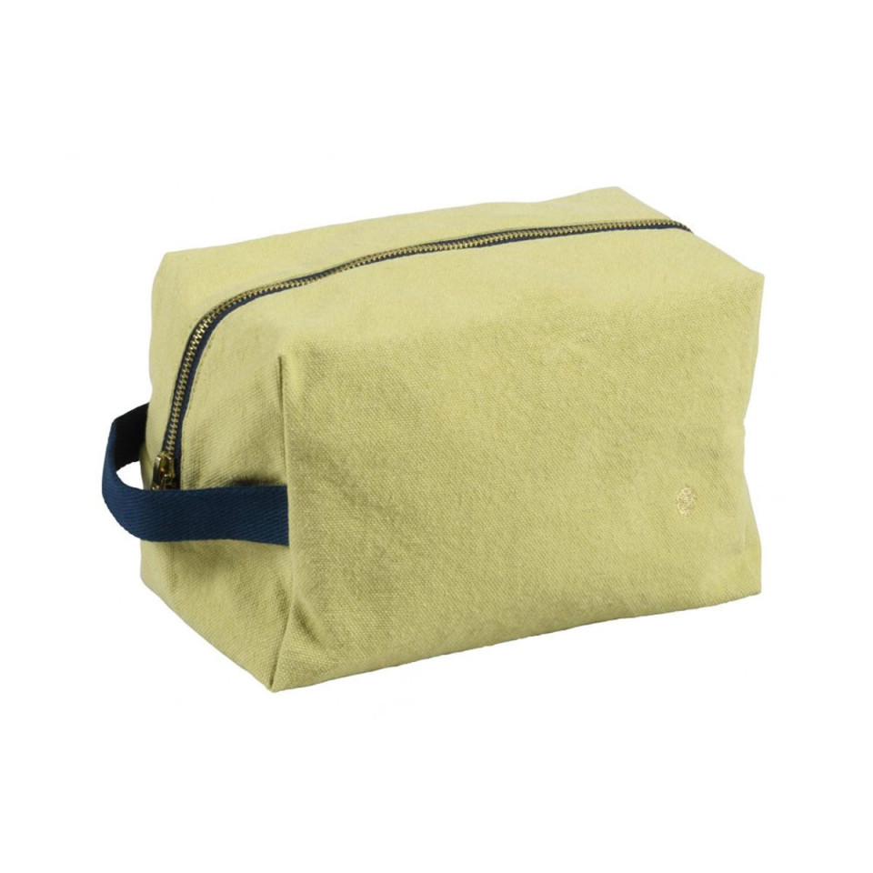 Trousse de Toilette Cube en Coton Bio  