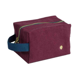 Trousse de Toilette Cube en Coton Bio  