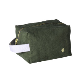 Trousse de Toilette Cube en Coton Bio  