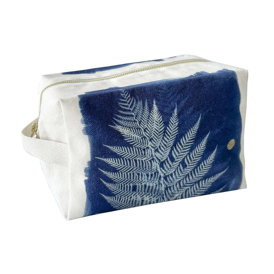 Trousse de Toilette Cube en Coton Bio  