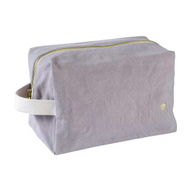 Trousse de Toilette Cube en Coton Bio  