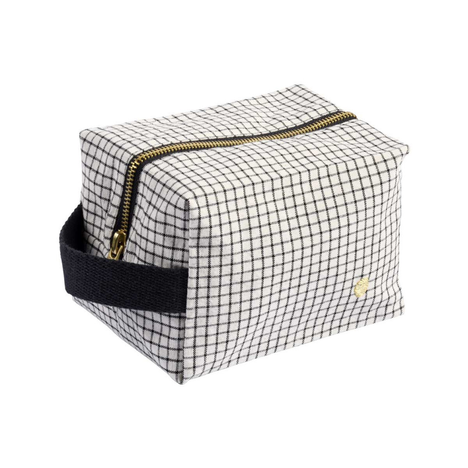 Trousse de Toilette Cube en Coton Bio  