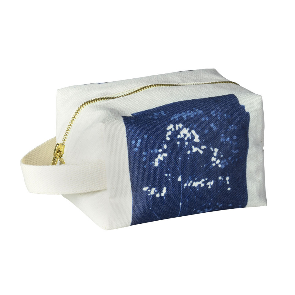 Trousse de Toilette Cube en Coton Bio  