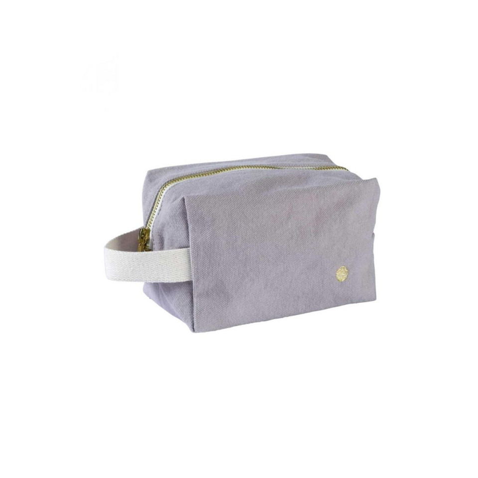Trousse de Toilette Cube en Coton Bio  