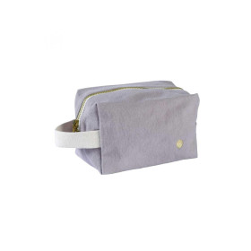 Trousse de Toilette Cube en Coton Bio  
