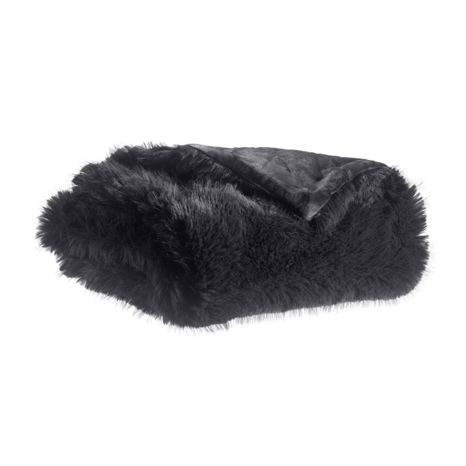 Edredon Fausse Fourrure Angora NOLAN