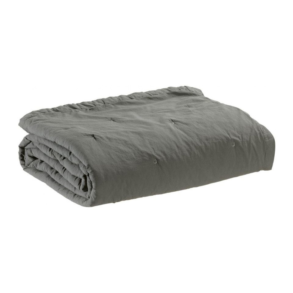 Couvre lit Quilté en Coton Lavé TIKA  