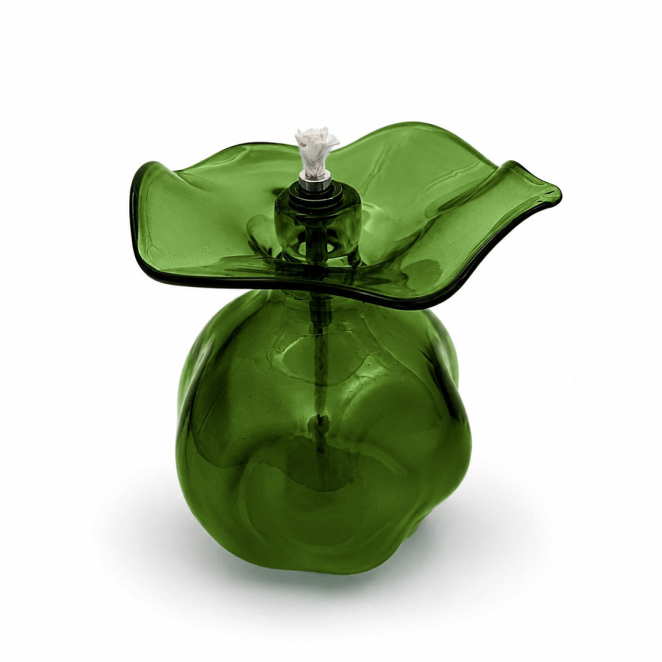 Lampe à Huile Sphere COLCHIC en Verre Transparent  