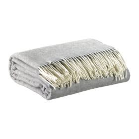 Plaid Tissage Chevrons Laine Mérinos et Cachemire CARINA  