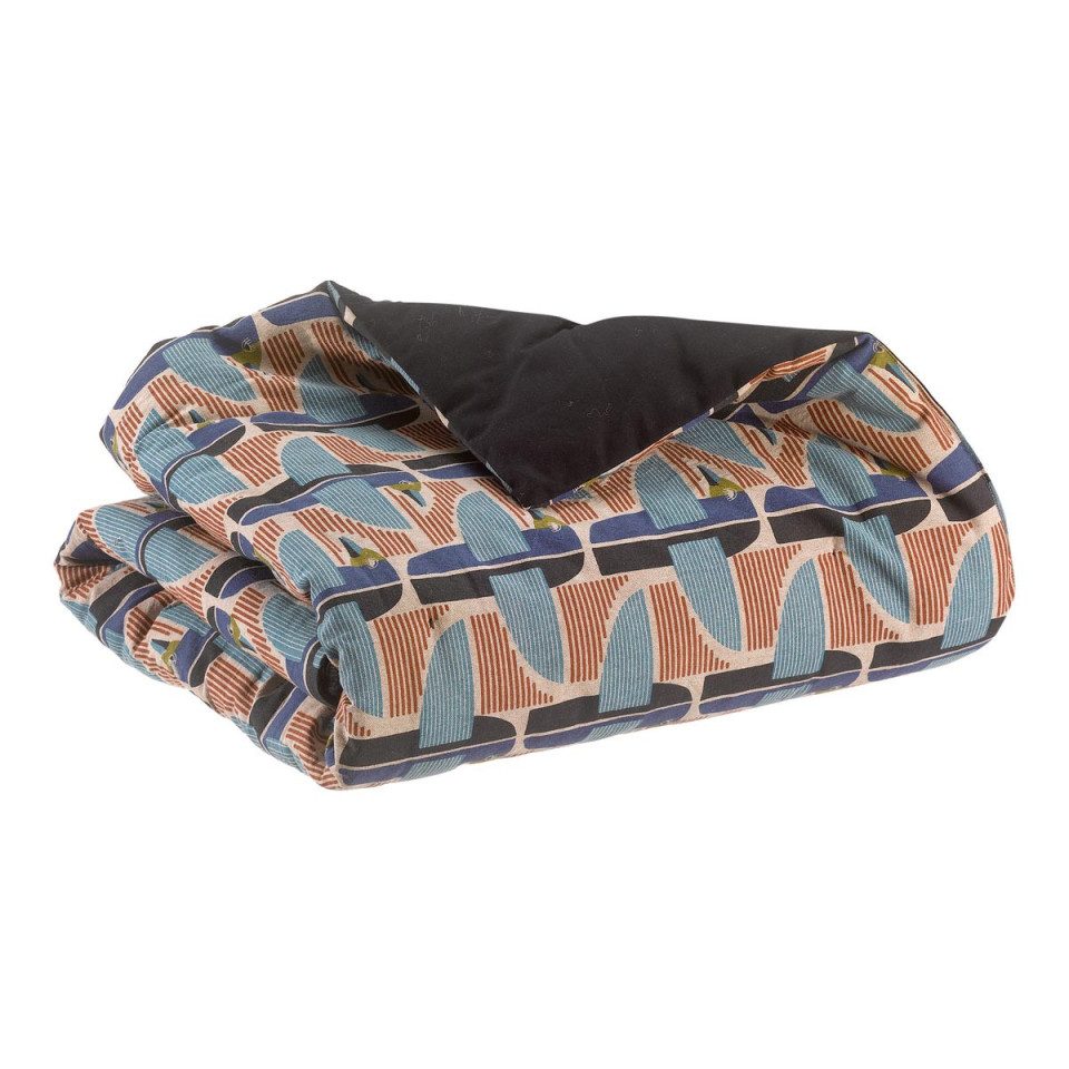 Plaid en Coton Imprimé FAREL  