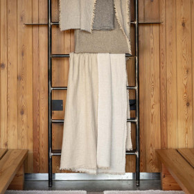 Plaid Aspect Laine Recyclé BRUNA  