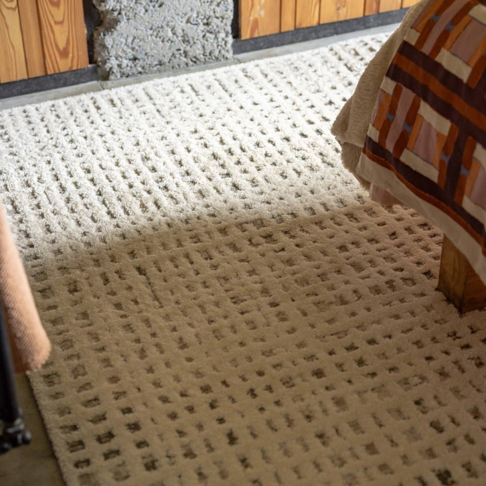Tapis Aspect Laine CARLO  