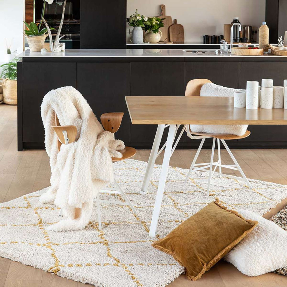 Tapis Aspect Laine CASABLANCA 2  