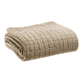 Couvre-lit en coton stonewashed Swami   