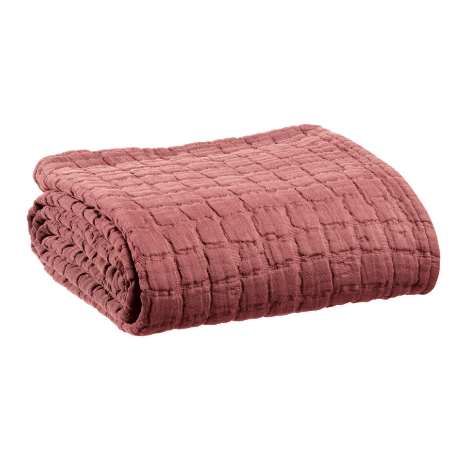Couvre-lit en coton stonewashed Swami   