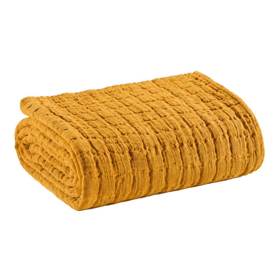 Couvre-lit en coton stonewashed Swami  