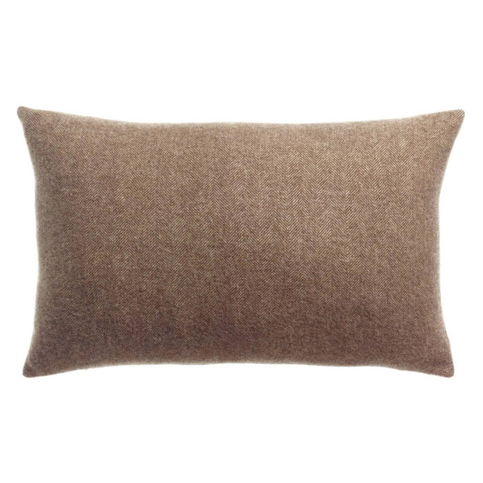 Coussin Laine et Cachemire CARINA - Vivaraise | Impression lin