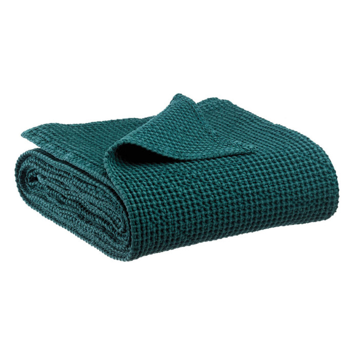 Plaid en Coton Recyclé MAIA - Vivaraise | Impression lin