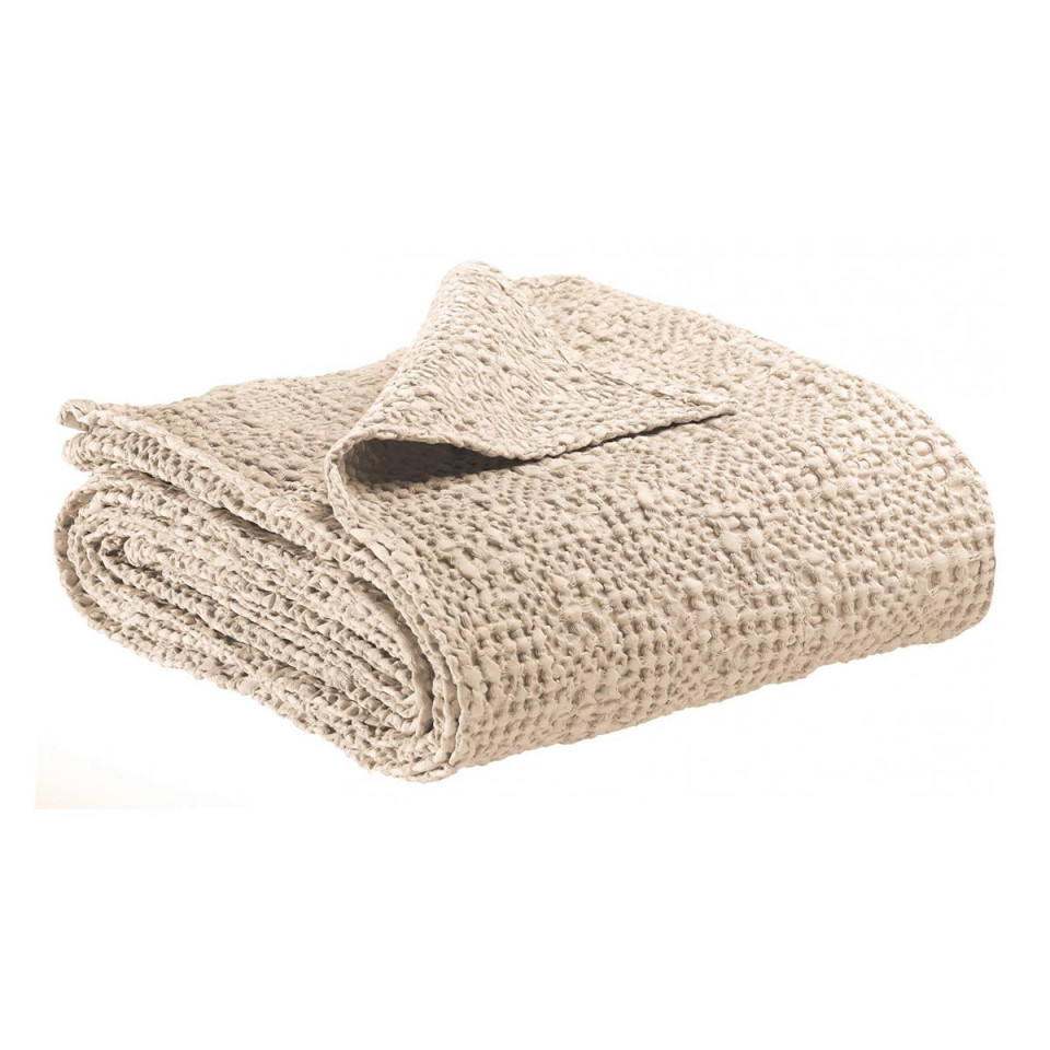 Plaid en Coton Nid d'Abeille TANA  