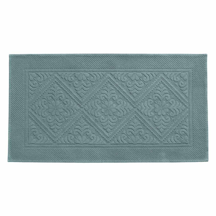 Tapis de Bain en Coton ENZO - Vivaraise | Impression lin