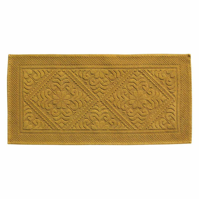 Tapis de Bain en Coton ENZO - Vivaraise | Impression lin