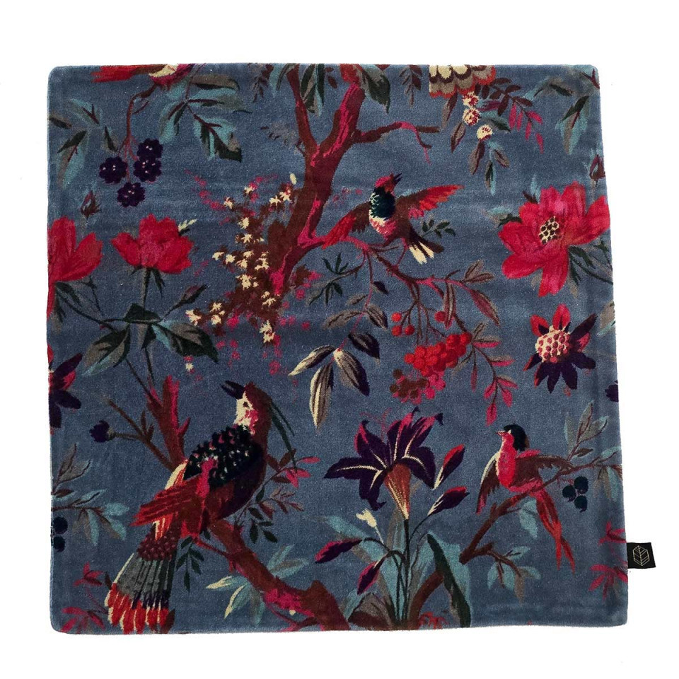 Housse de Coussin en Velours BIRDY