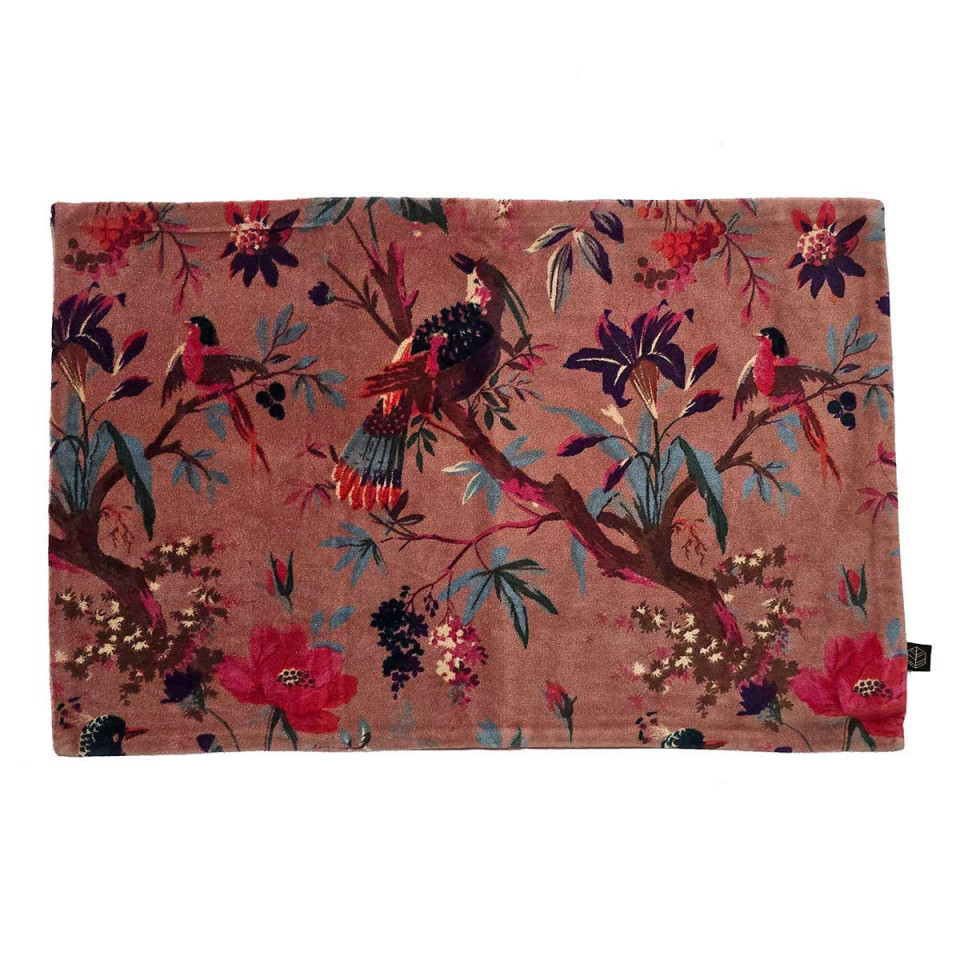 Housse de Coussin en Velours BIRDY