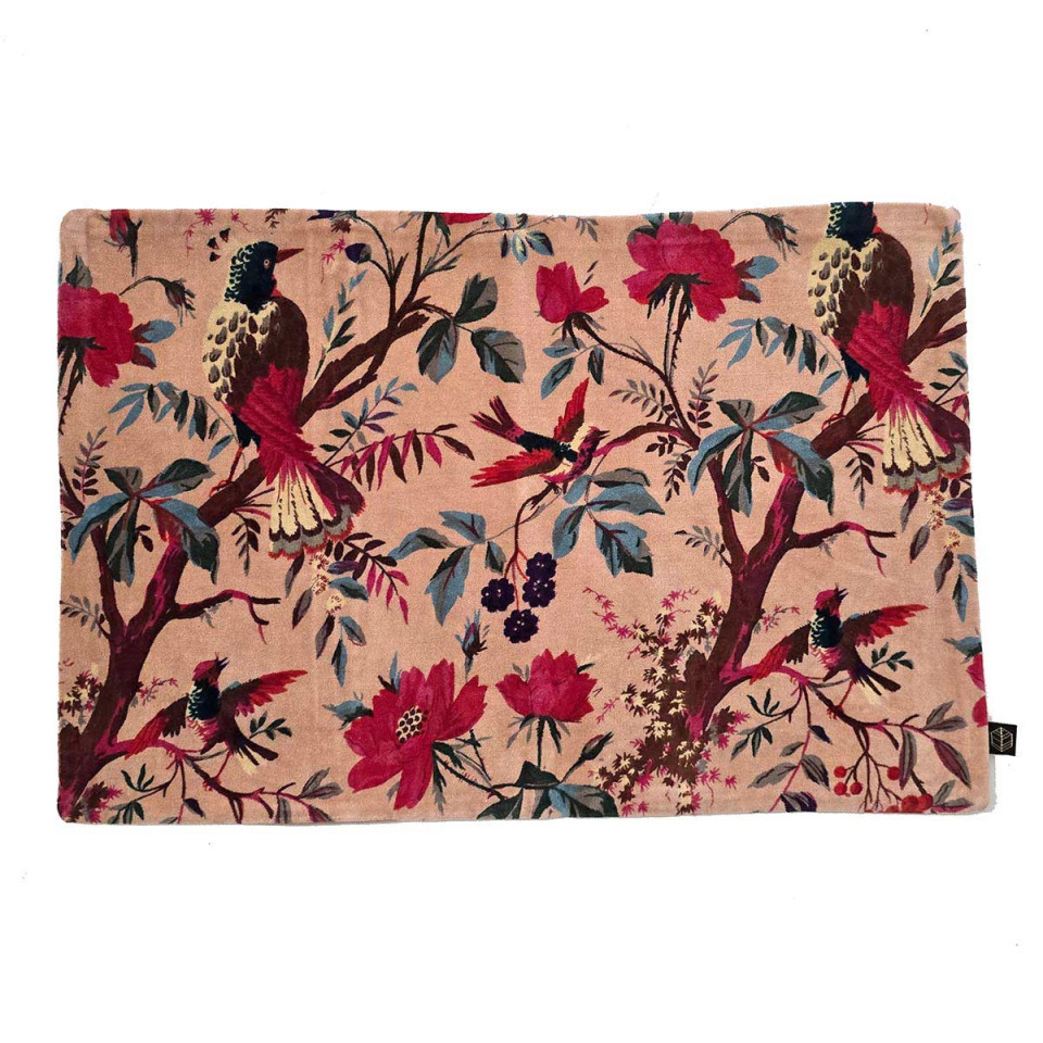 Housse de Coussin en Velours BIRDY