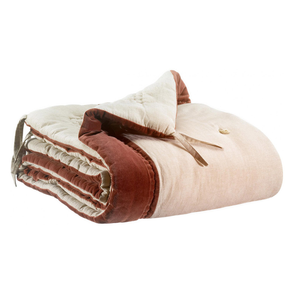 Edredon Velours Chambray ELISE  