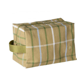 Trousse de toilette en coton Unis ou Motifs Bio   