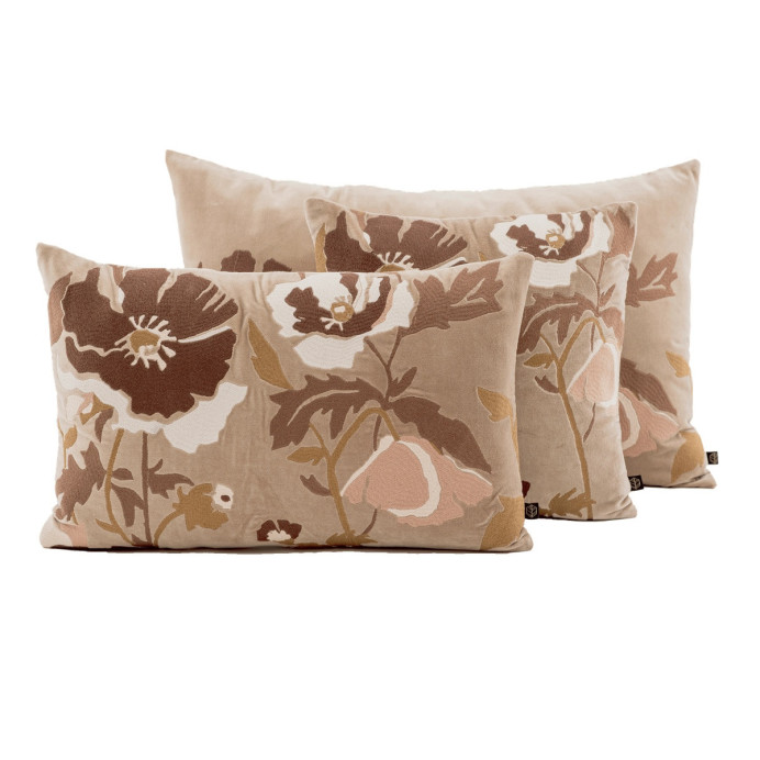 Housse de Coussin Brodé BRISTOL