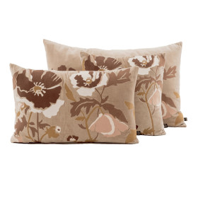 Housse de Coussin en Velours et Brodé BRISTOL  