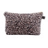 Trousse en Velours Imprimé Léopard GAIRO 