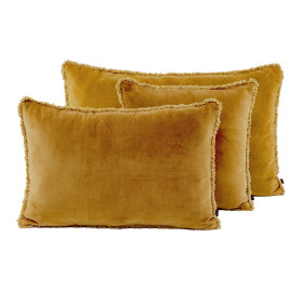 Housse de Coussin Velours Frangé KOBE  