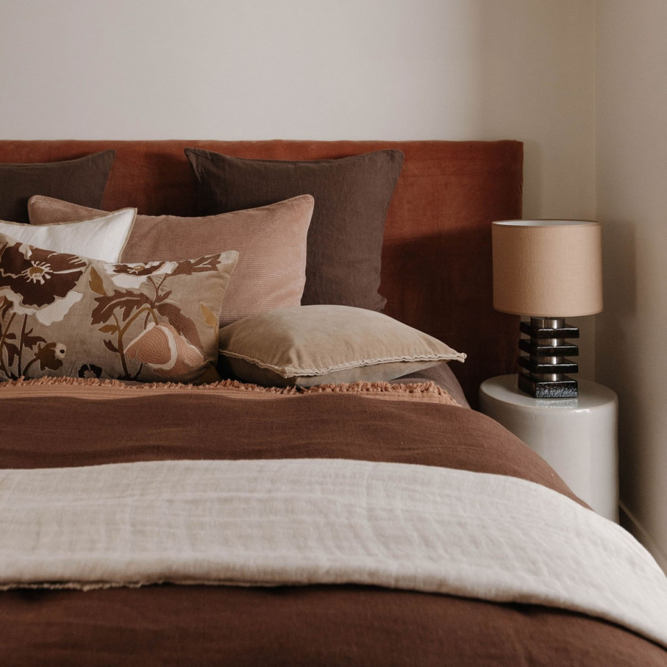 Drap Plat en Lin Lavé LERIA  