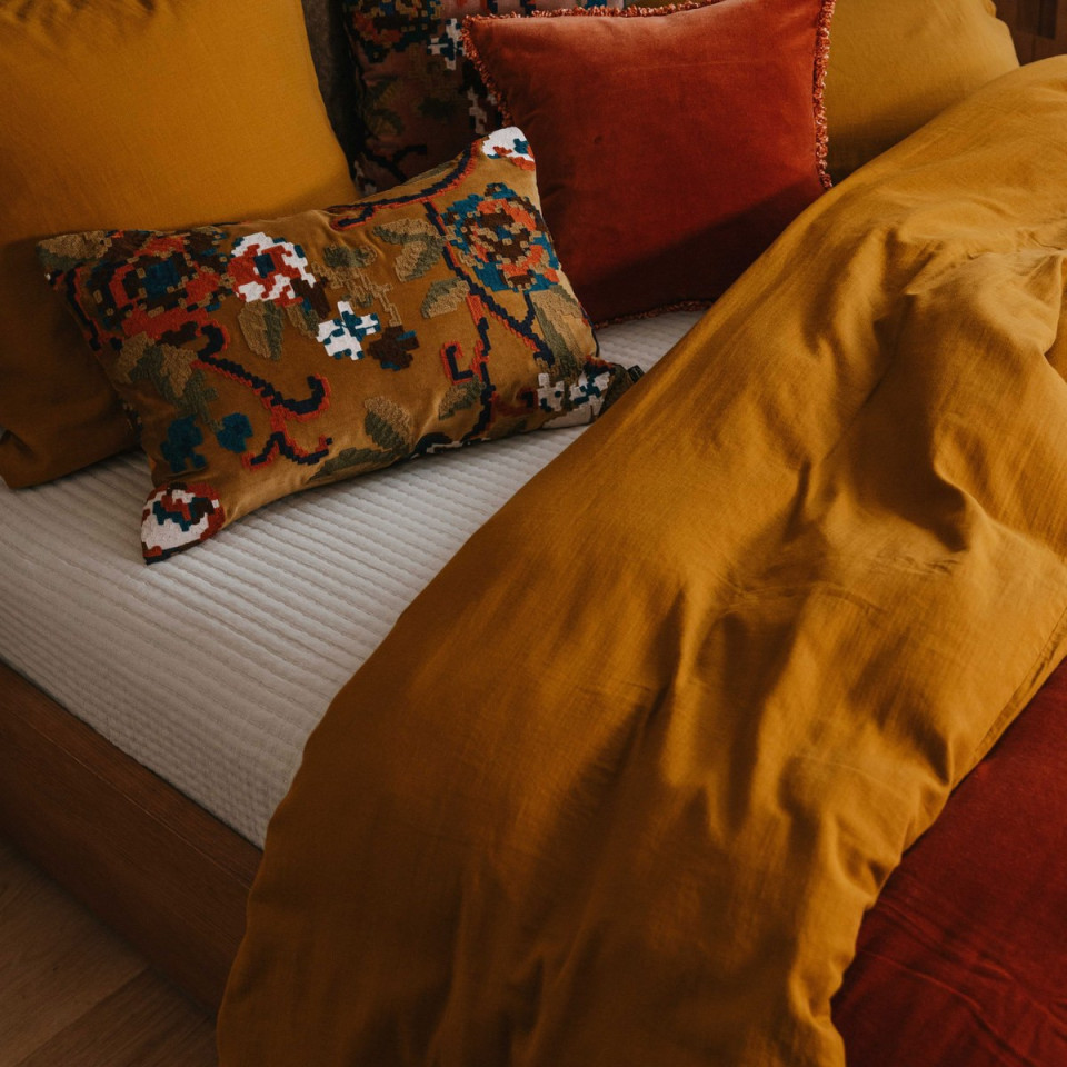 Drap Plat En Gaze de Coton MYKONOS  