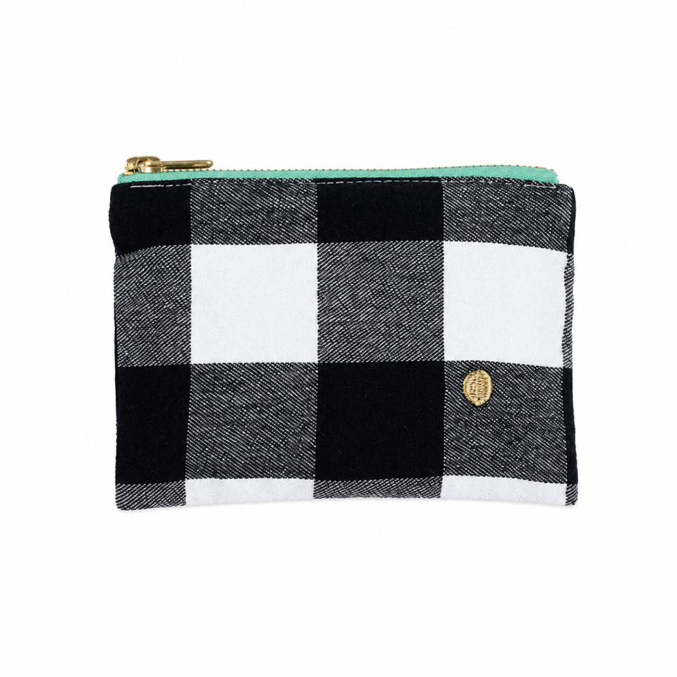 Pochette Zippée en Coton Bio 3 Formats Nombreux Designs  