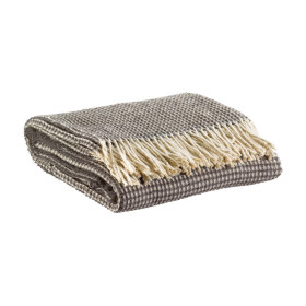 Plaid Laine et Recyclé VITTORIA  