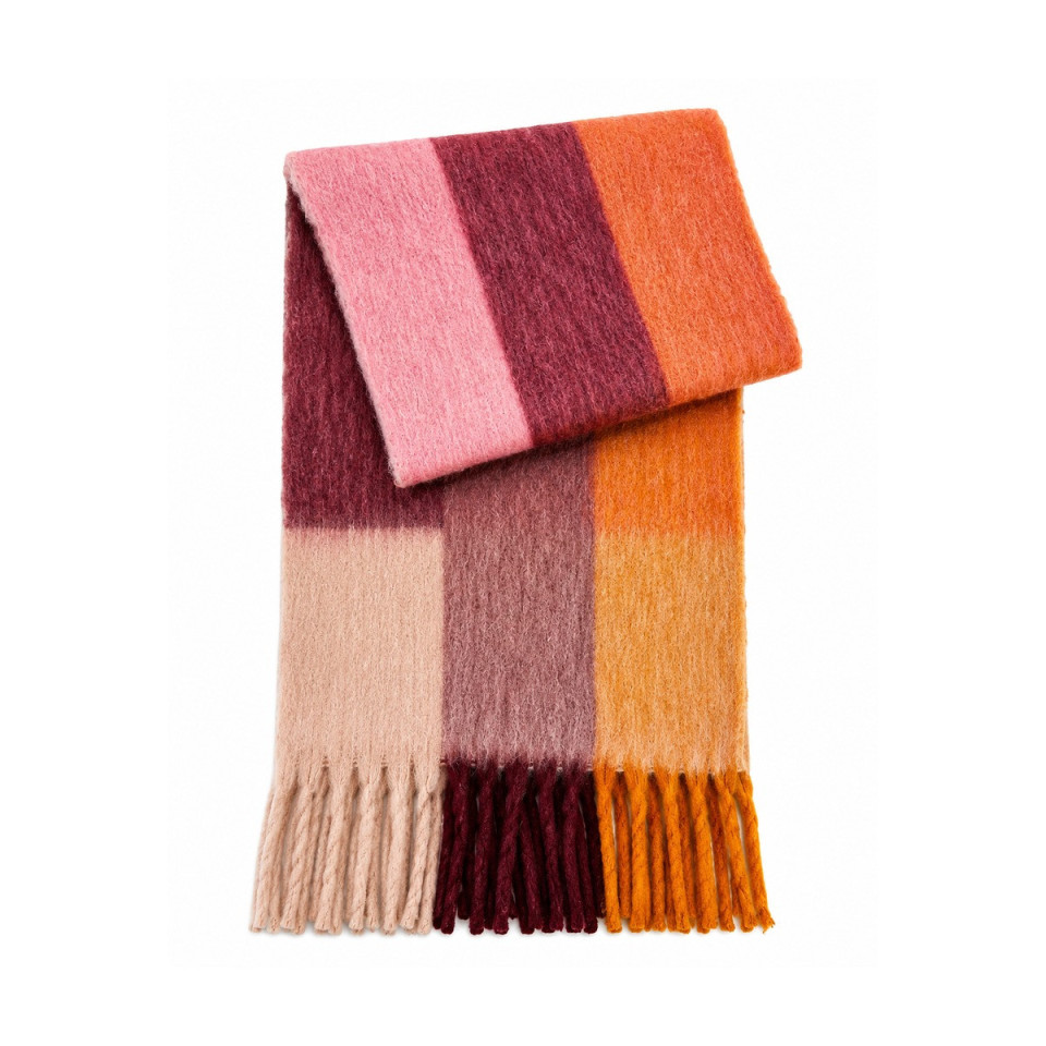 Écharpe Rayée Mélange Laine ANVERS 