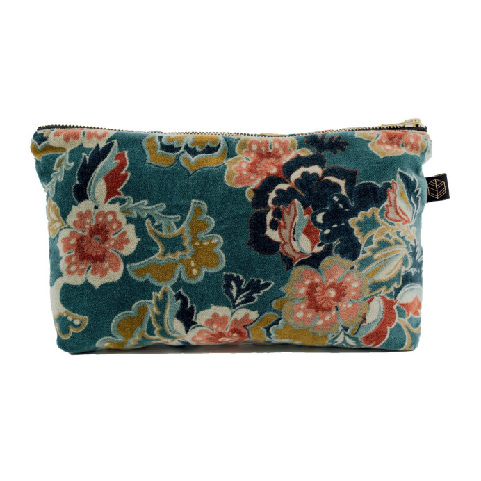 Trousse en Velours de Coton BOSTON  